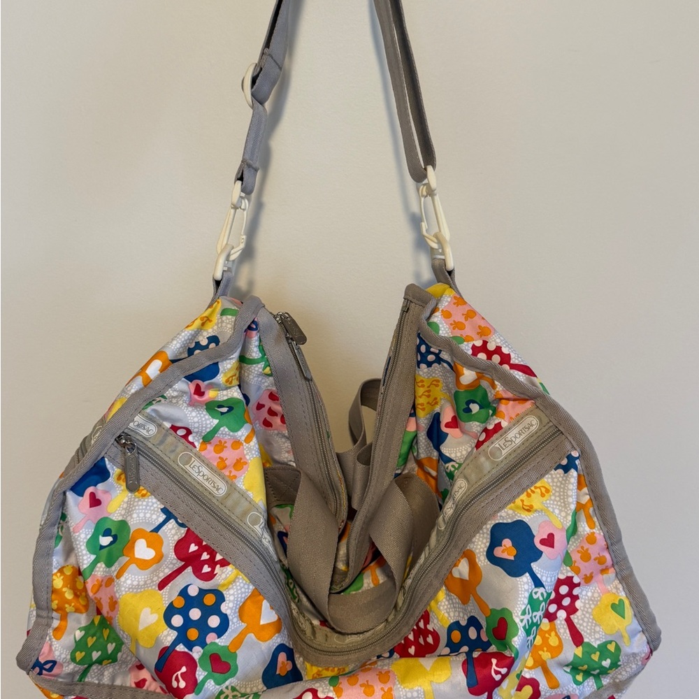 Colorful Floral Women's Bag duffel le sport sac
